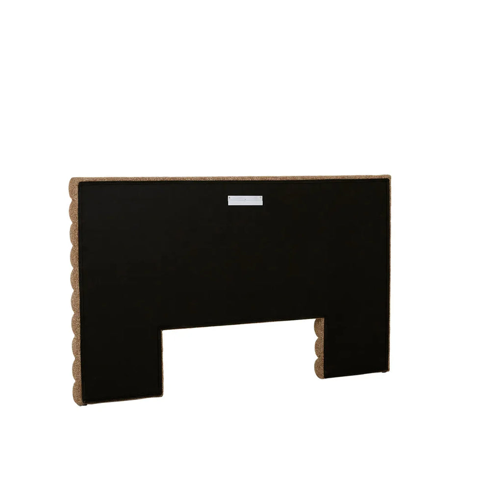 Madrid Tufted Bedhead Queen Toffee Weave