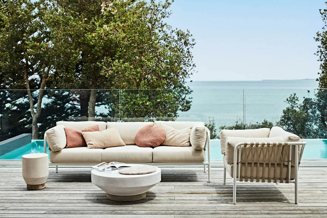Mauritius Island Sofa Chair Brique