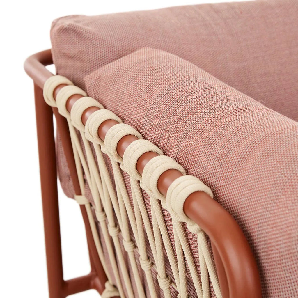 Mauritius Island Sofa Brique