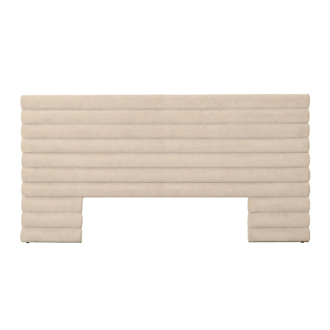 Madrid Tufted Bedhead King Soft Wheat