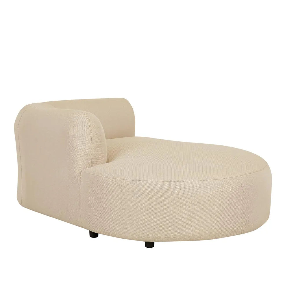 Aruba Curve Left Chaise Sand Dune
