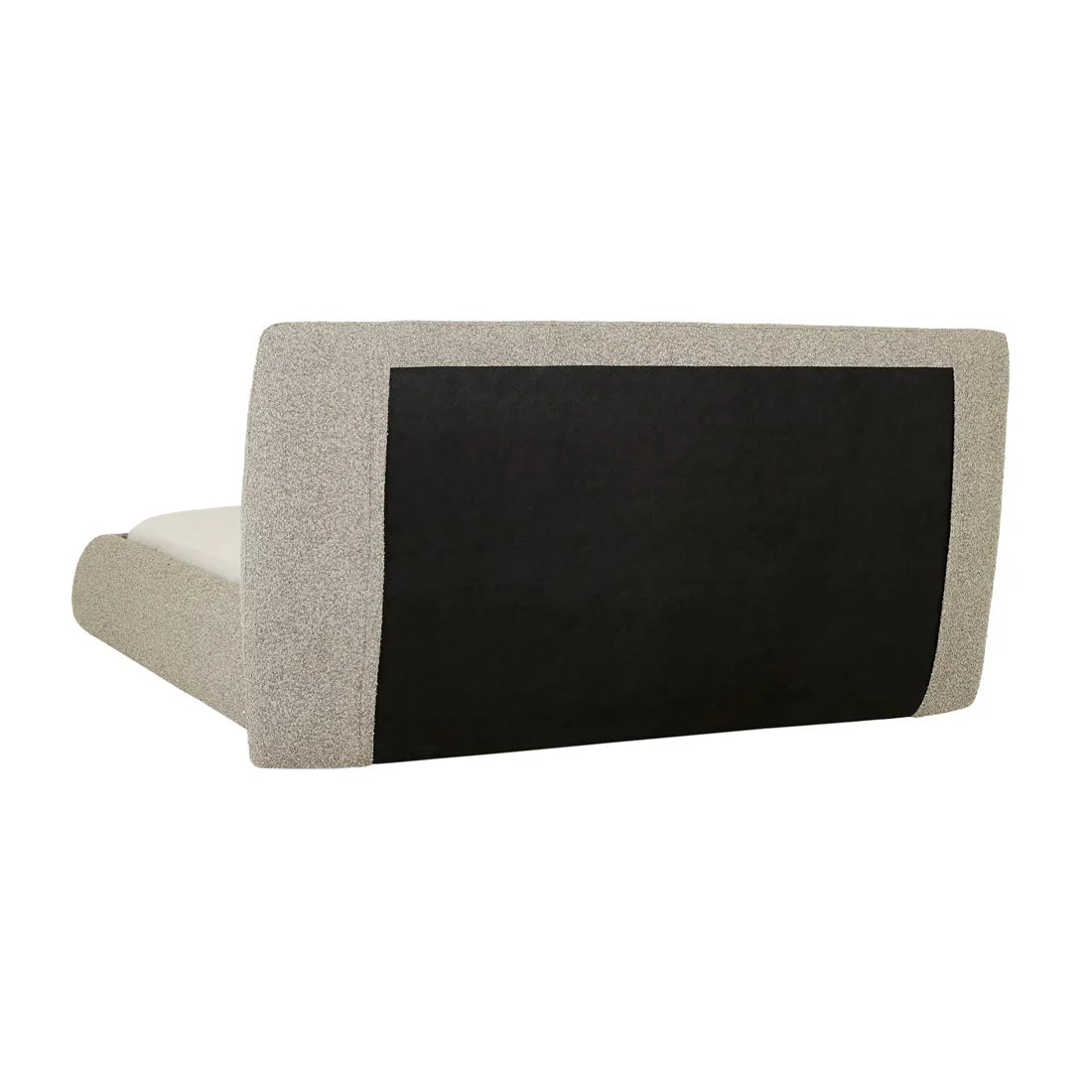 Madrid Curve Bed King Beige Mercury Boucle