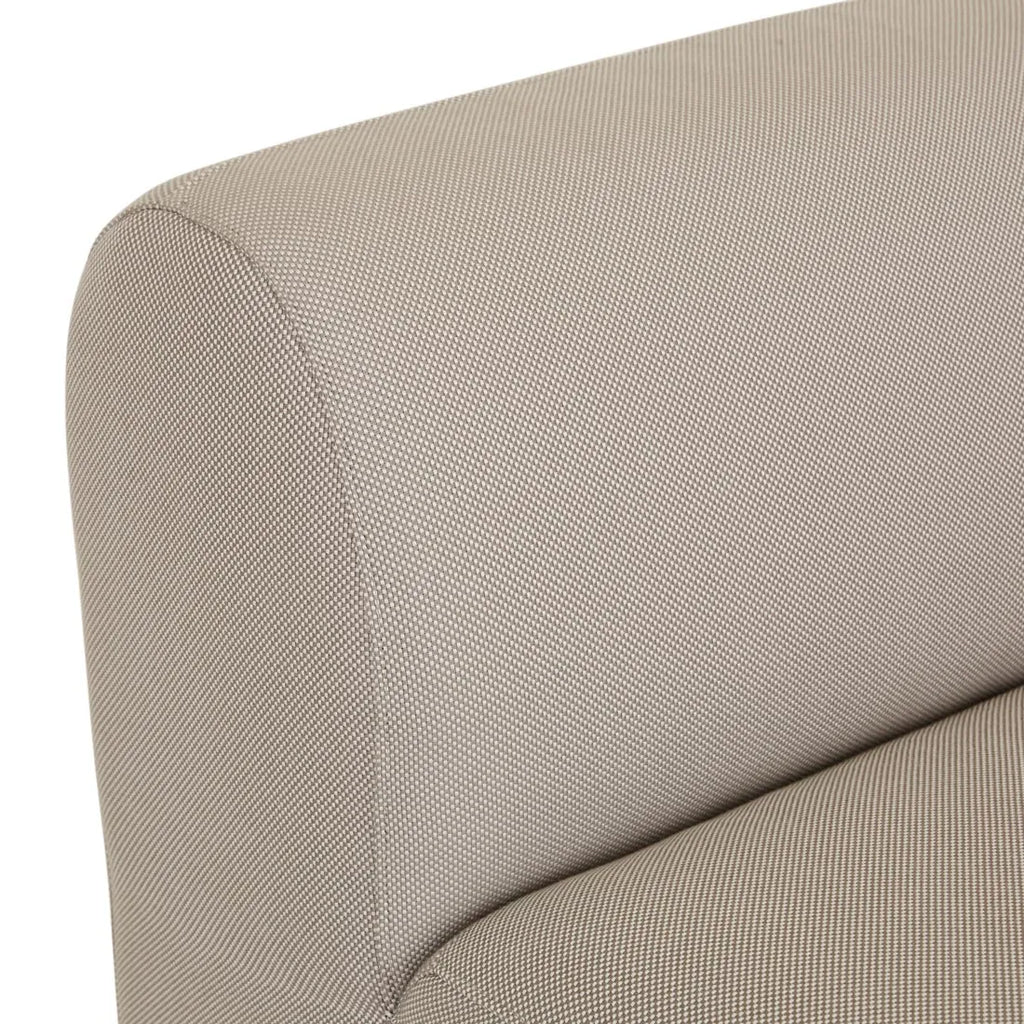 Aruba Curve Right Chaise Misty Grey