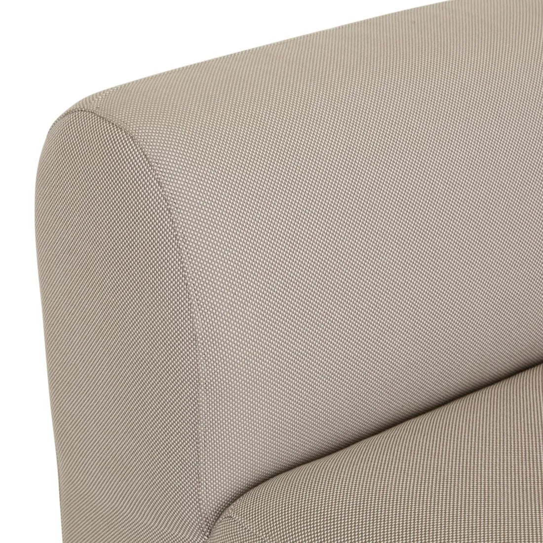 Aruba Curve Right Chaise Misty Grey