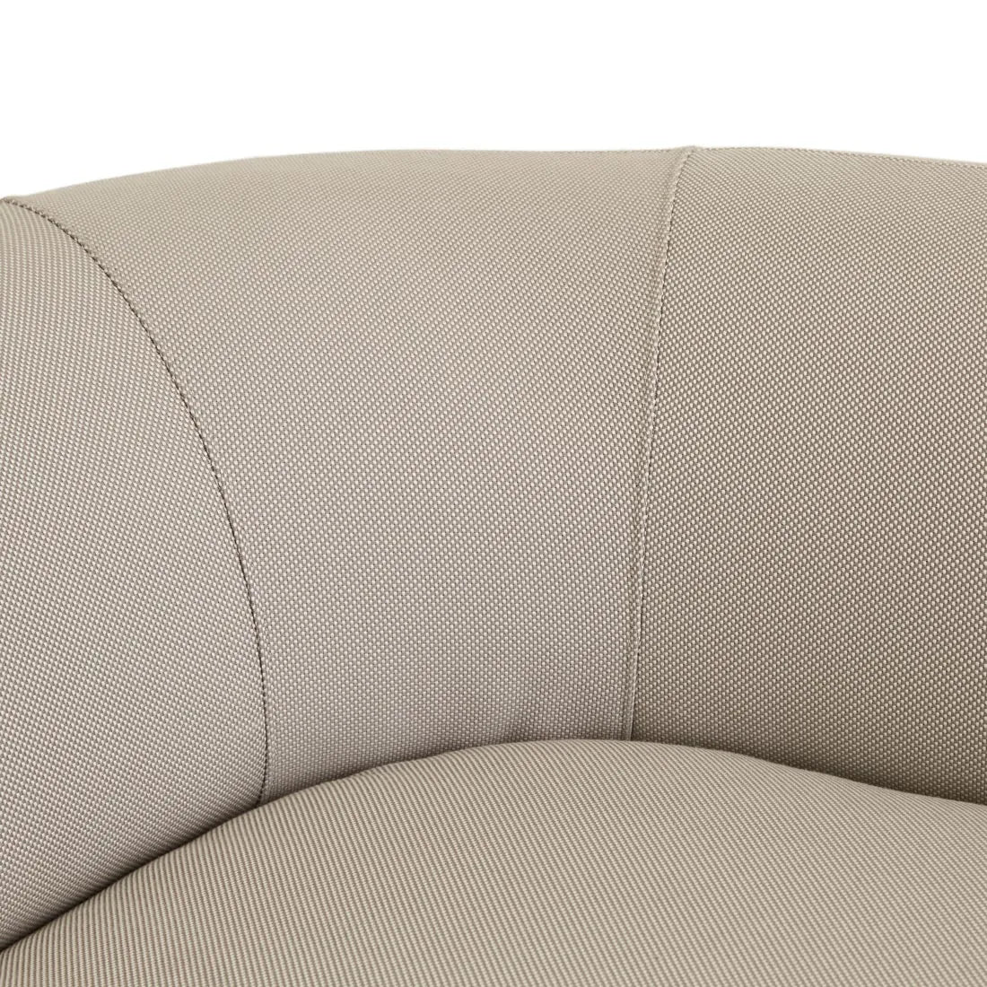 Aruba Curve Right Chaise Misty Grey