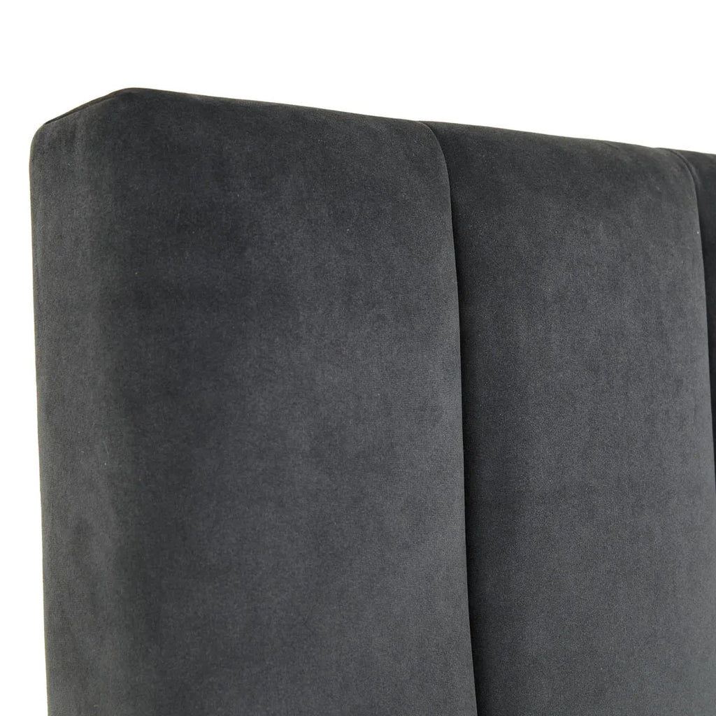 Madrid Channel Bedhead Queen Nocturne Velvet