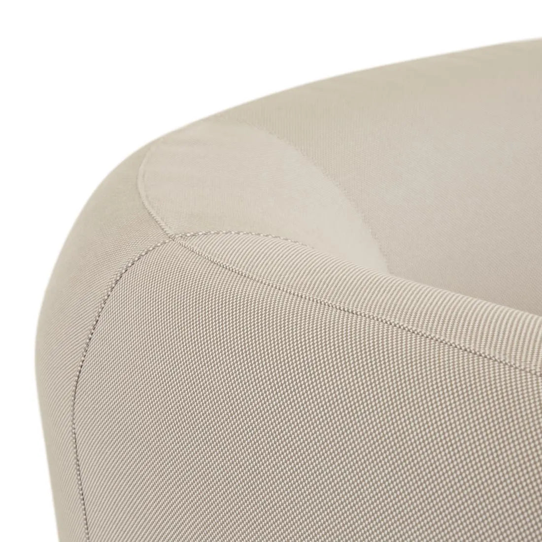 Aruba Curve Left Chaise Misty Grey