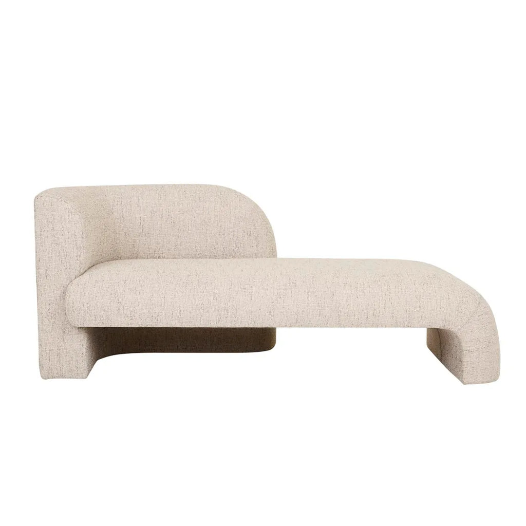 Aubury Day Bed Left White Bark
