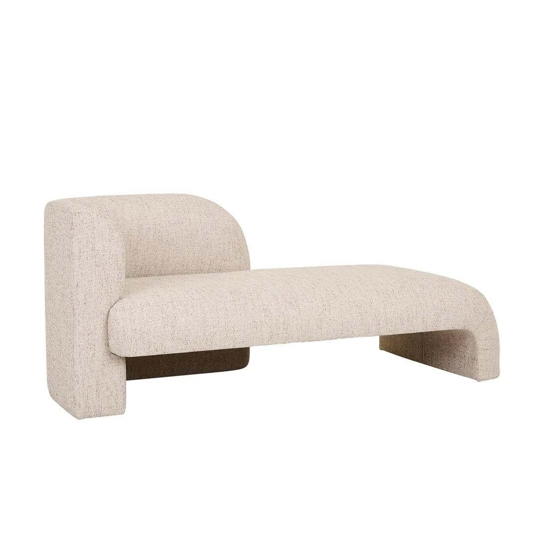 Aubury Day Bed Left White Bark