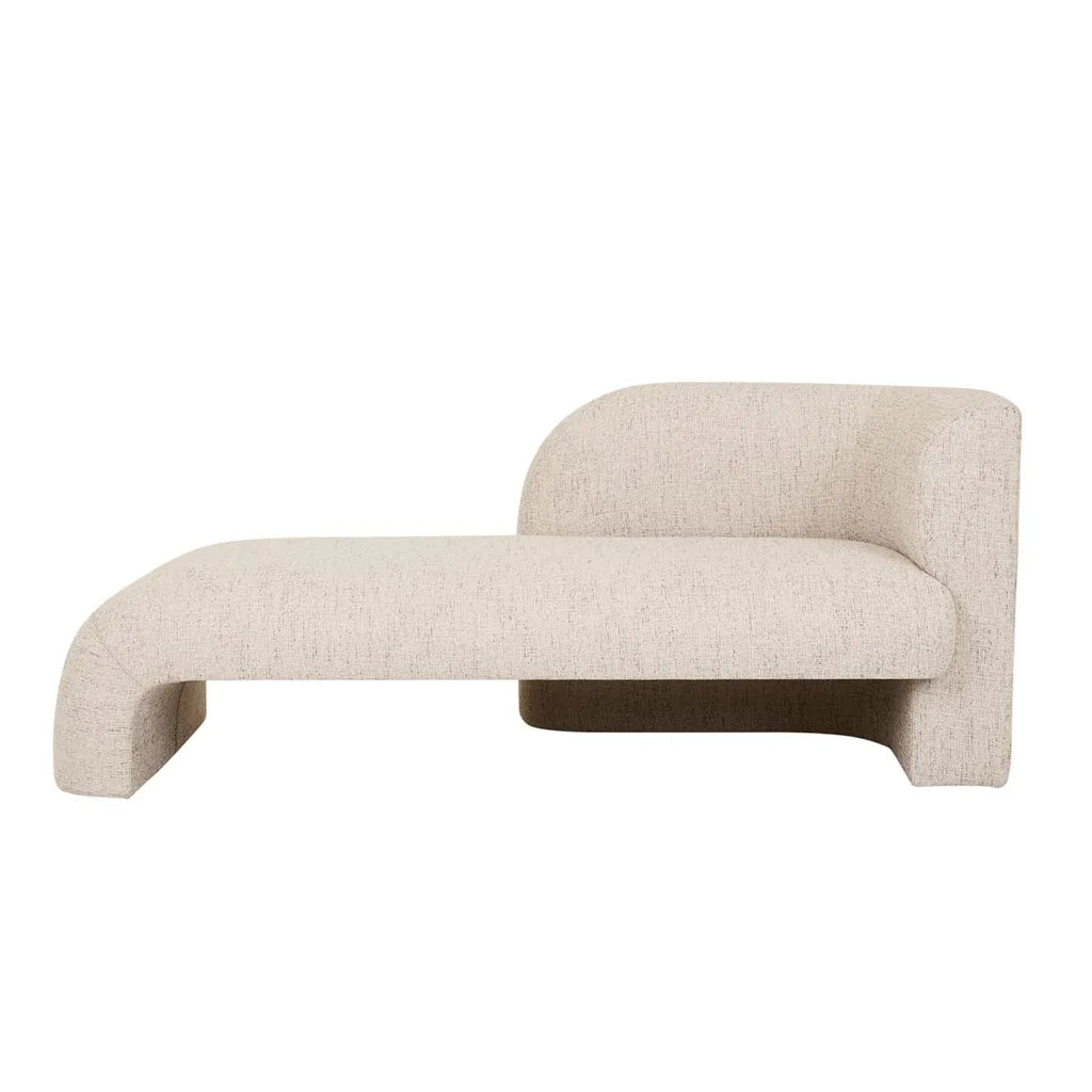 Aubury Day Bed Right White Bark
