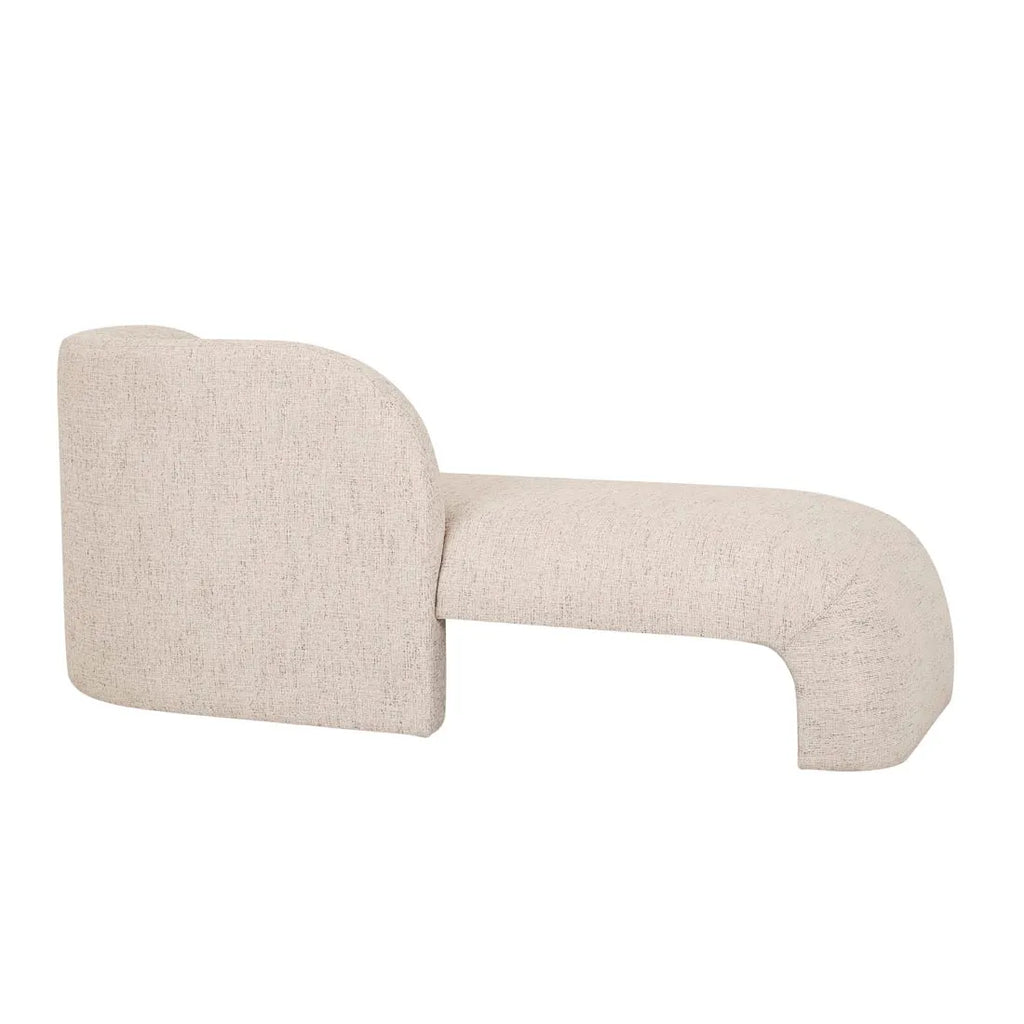 Aubury Day Bed Right White Bark