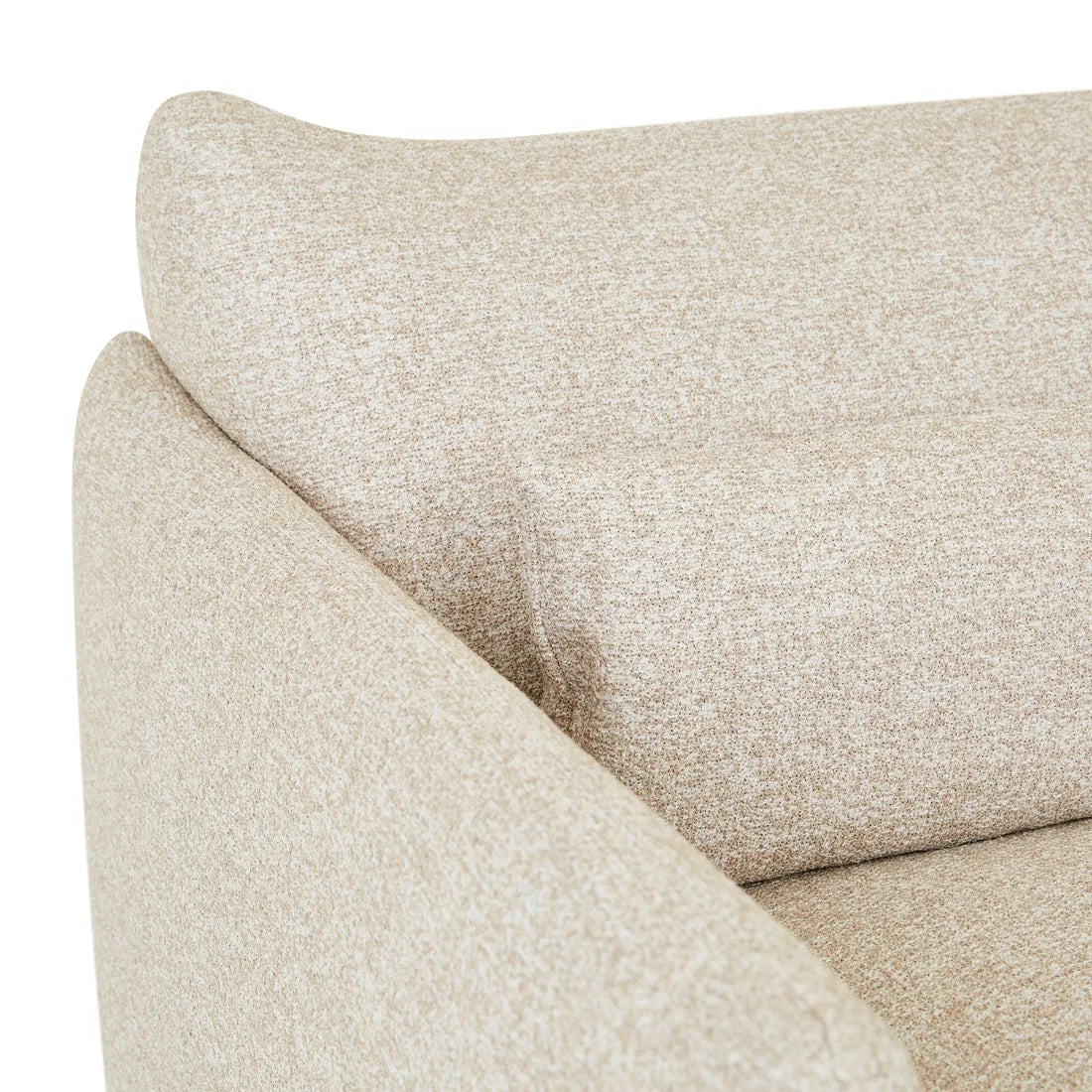 Sidney Peak Three Seater Sofa Staunch Almond