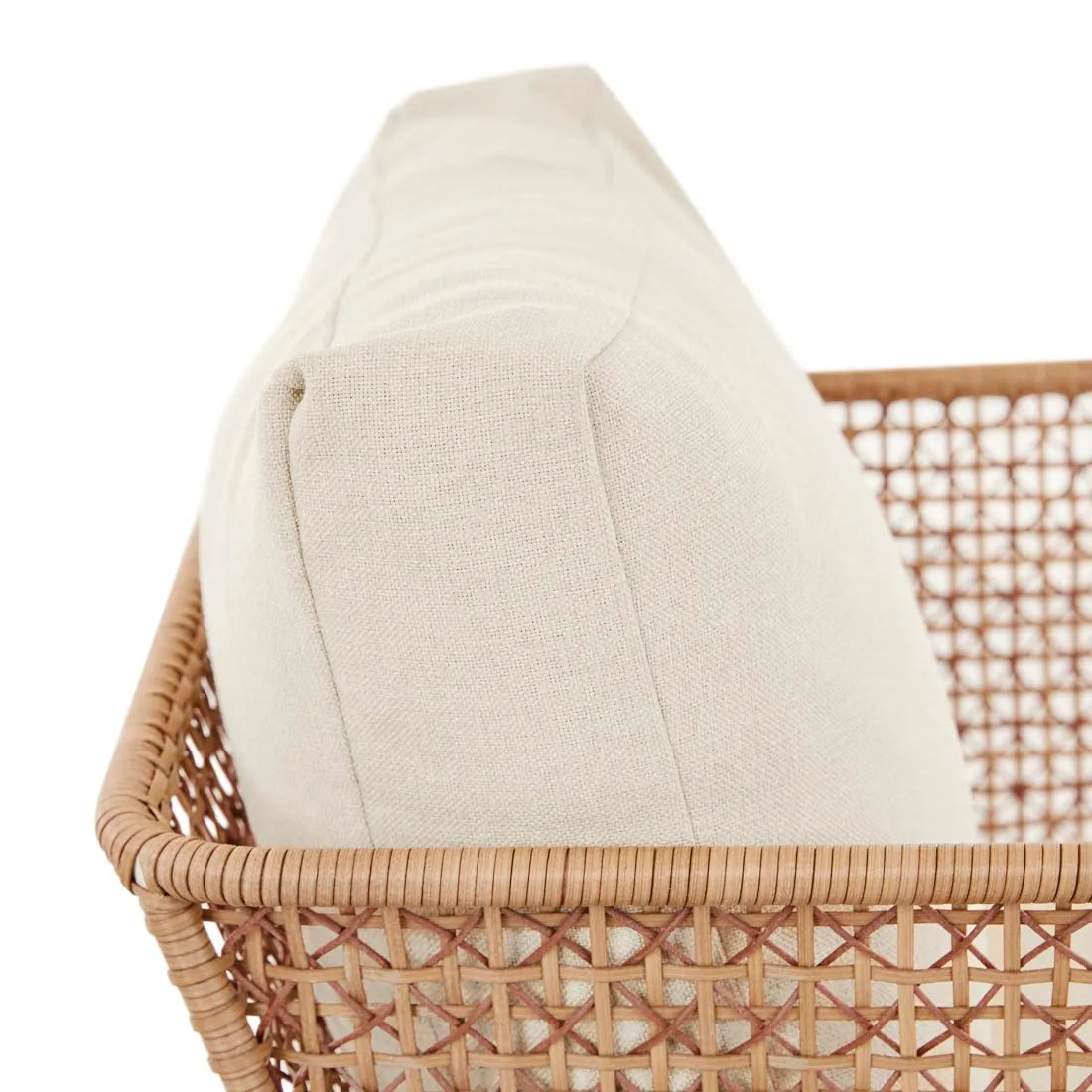 Cabana Sleigh Armchair Natural