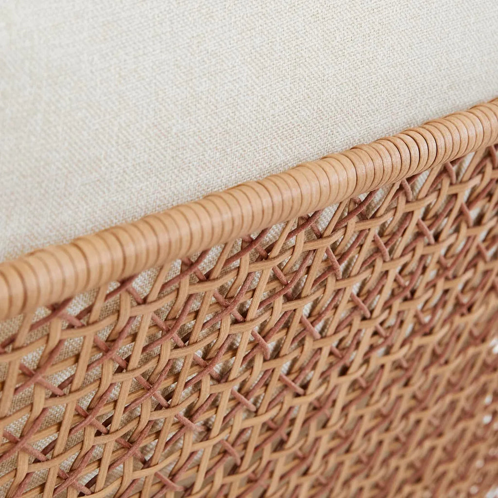 Cabana Sleigh Armchair Natural