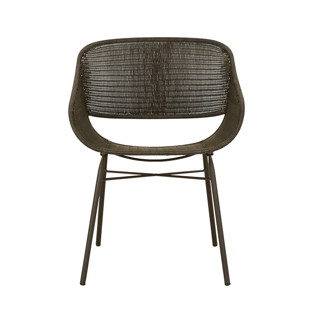 Cabana Curve Dining Chair Espresso