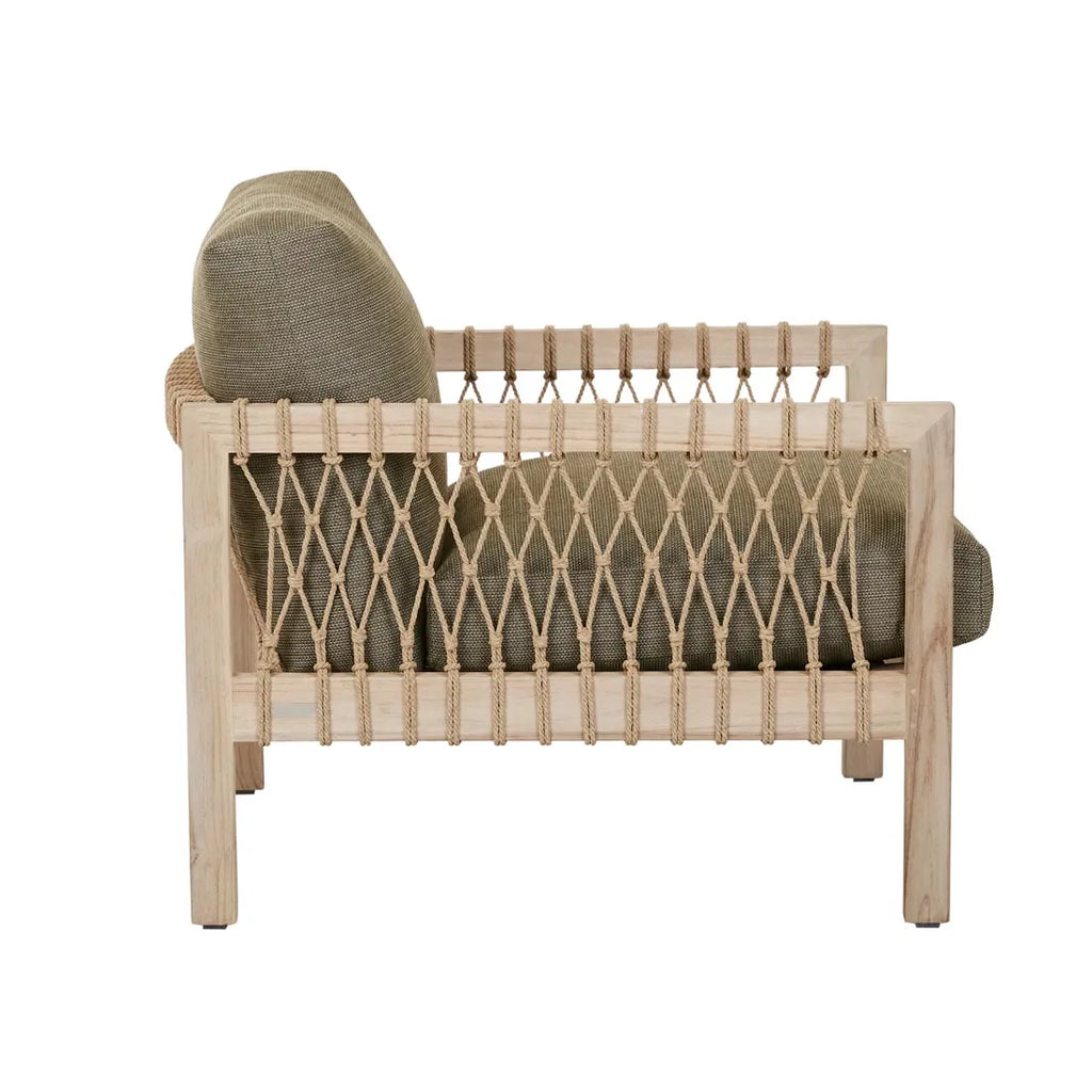 Normandy Twist Sofa Chair Emerald