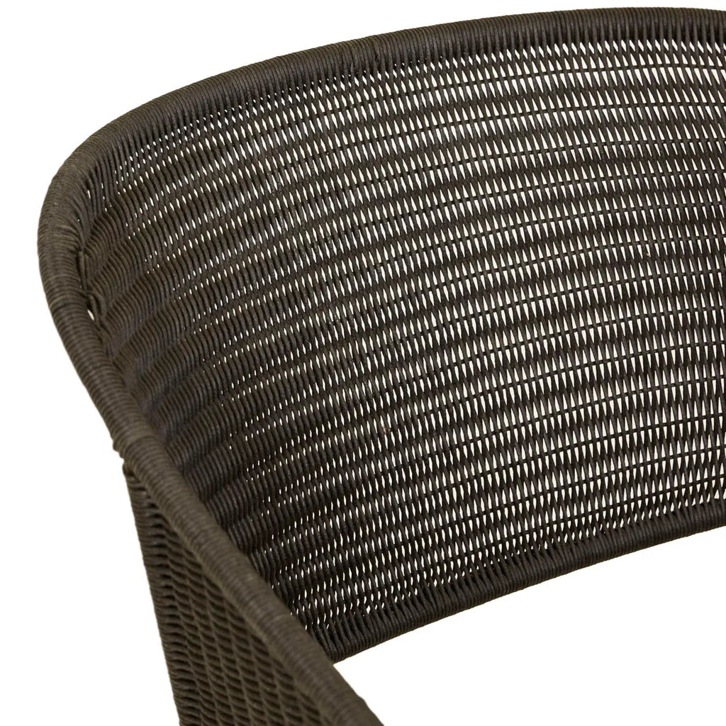 Cabana Curve Dining Chair Espresso
