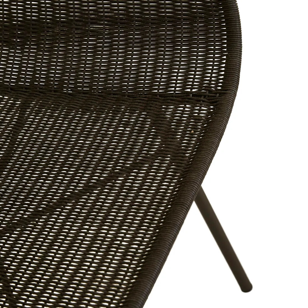 Cabana Curve Dining Chair Espresso