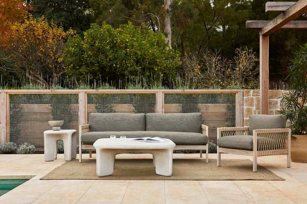 Normandy Twist Three Seater Sofa Emerald