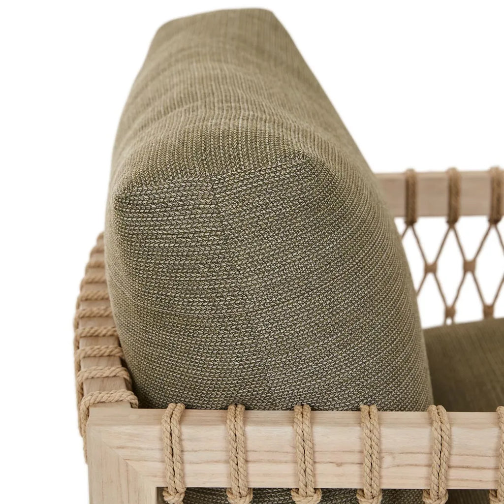 Normandy Twist Sofa Chair Emerald
