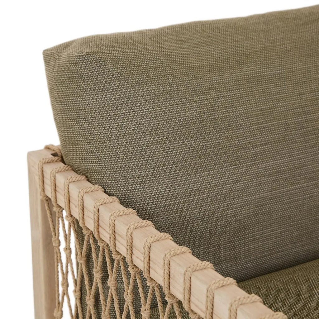 Normandy Twist Sofa Chair Emerald