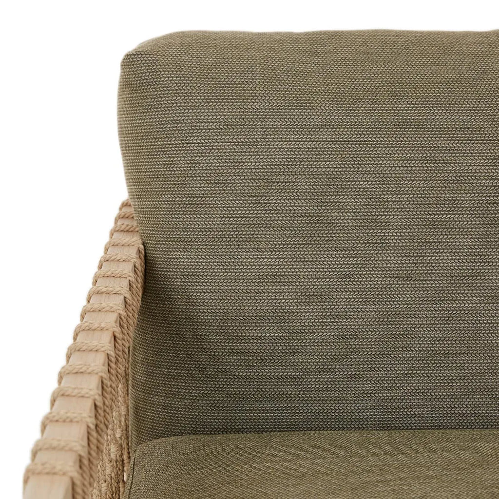 Normandy Twist Sofa Chair Emerald