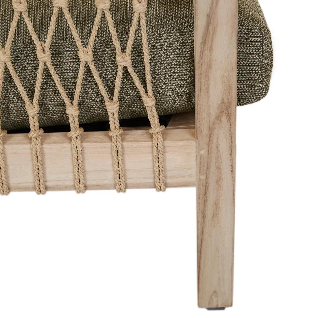 Normandy Twist Three Seater Sofa Emerald