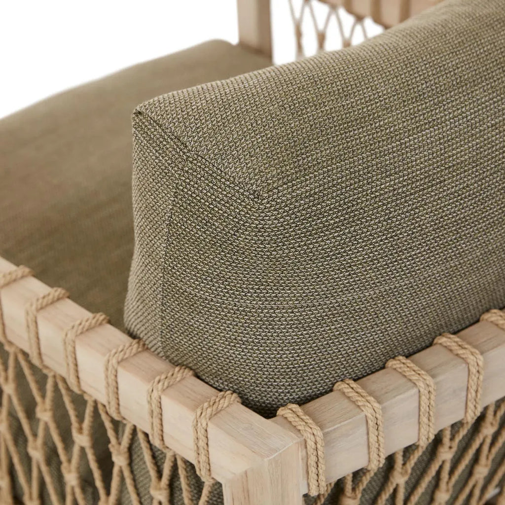 Normandy Twist Sofa Chair Emerald