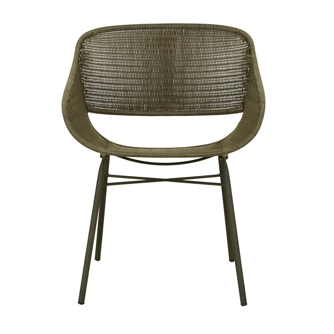 Cabana Curve Dining Chair Moss