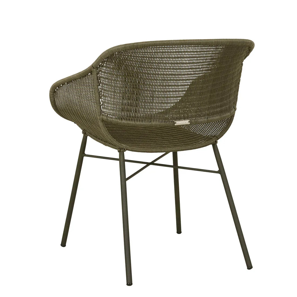 Cabana Curve Dining Chair Moss