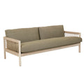 Normandy Twist Three Seater Sofa Emerald