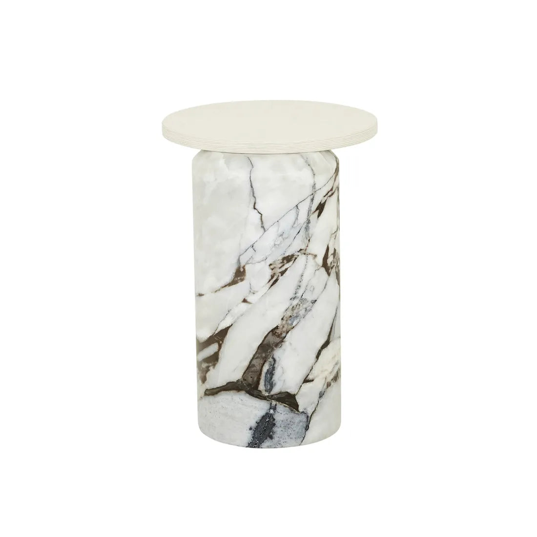 Pablo Side Table Shell/Ocean Marble