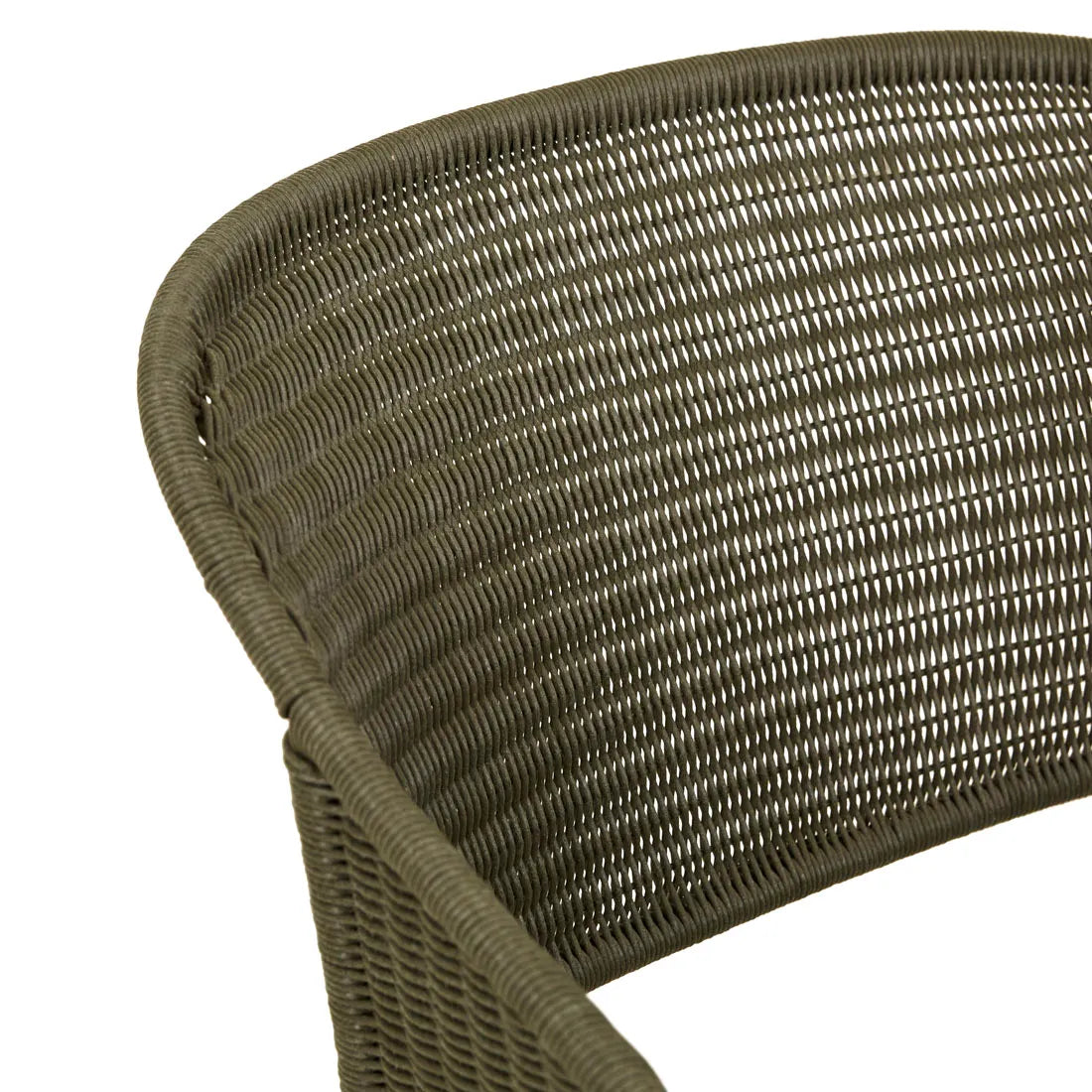 Cabana Curve Dining Chair Moss