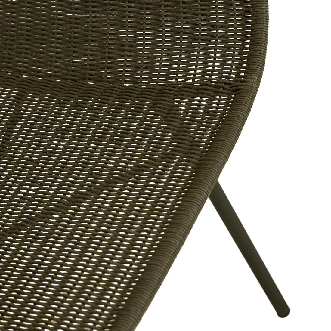 Cabana Curve Dining Chair Moss