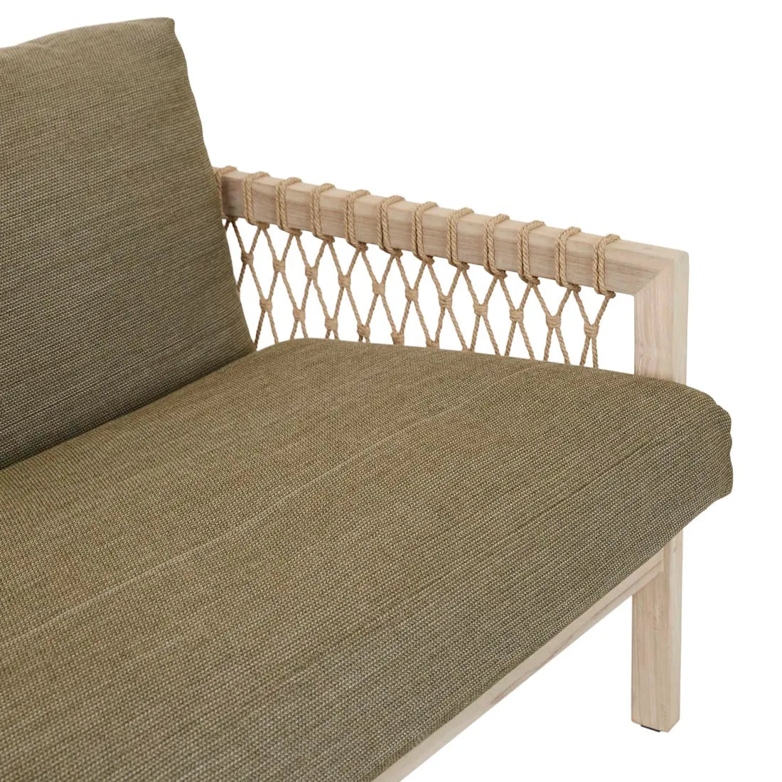 Normandy Twist Three Seater Sofa Emerald