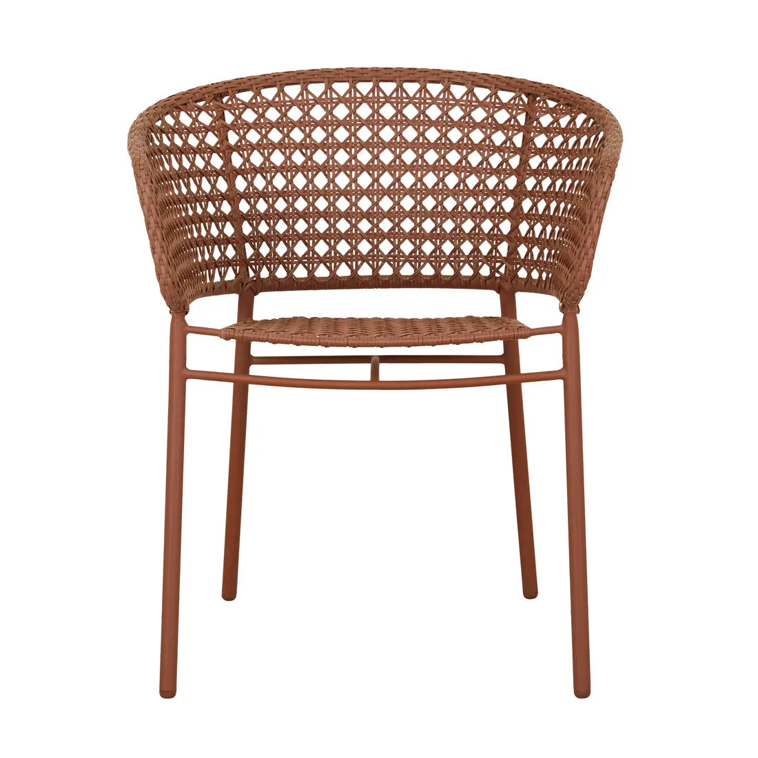 Cabana Lace Dining Chair Brique