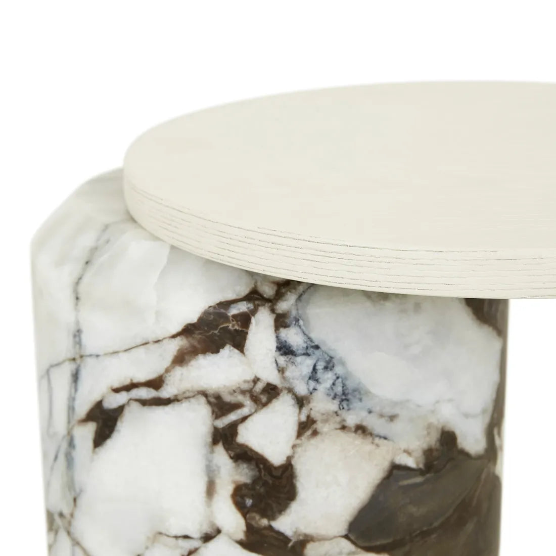Pablo Side Table Shell/Ocean Marble