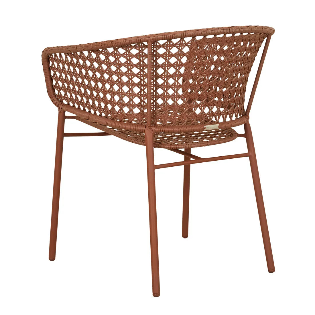 Cabana Lace Dining Chair Brique