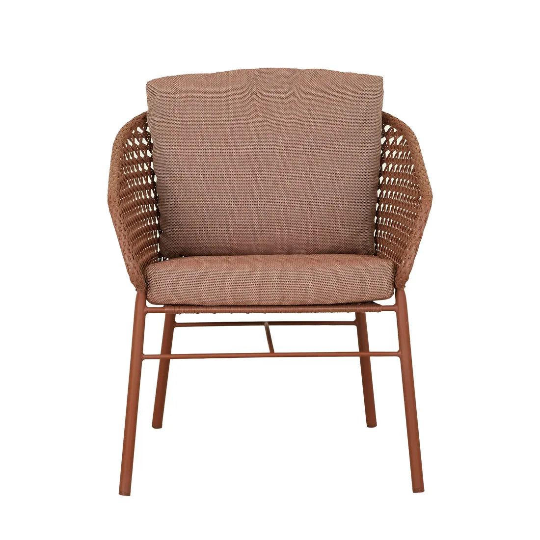Cabana Lace Armchair Brique