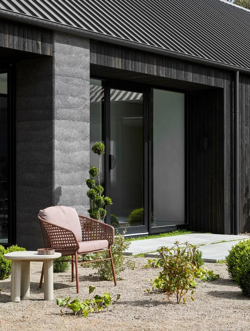 Cabana Lace Armchair Brique