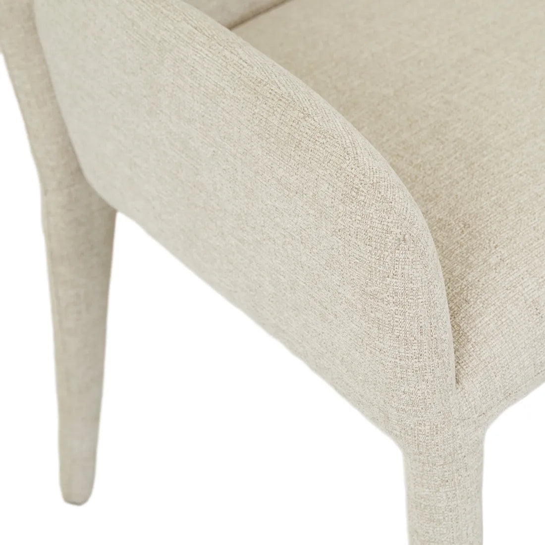 Jules Dining Armchair Sandcastle Tweed