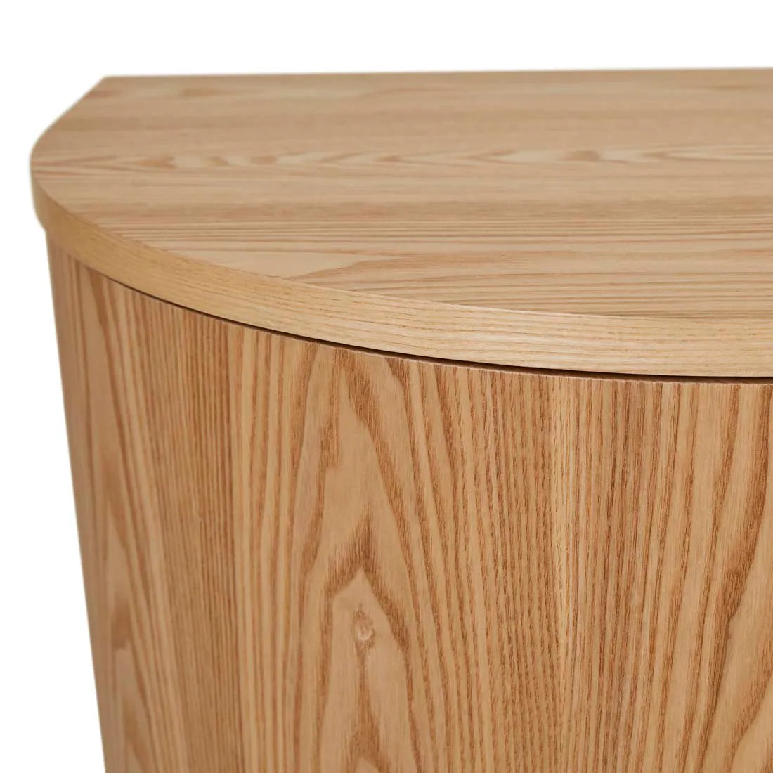 Oberon Crescent Storage Unit Natural Ash