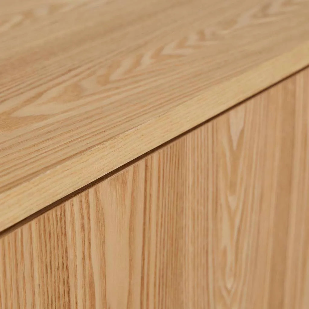 Oberon Crescent Storage Unit Natural Ash