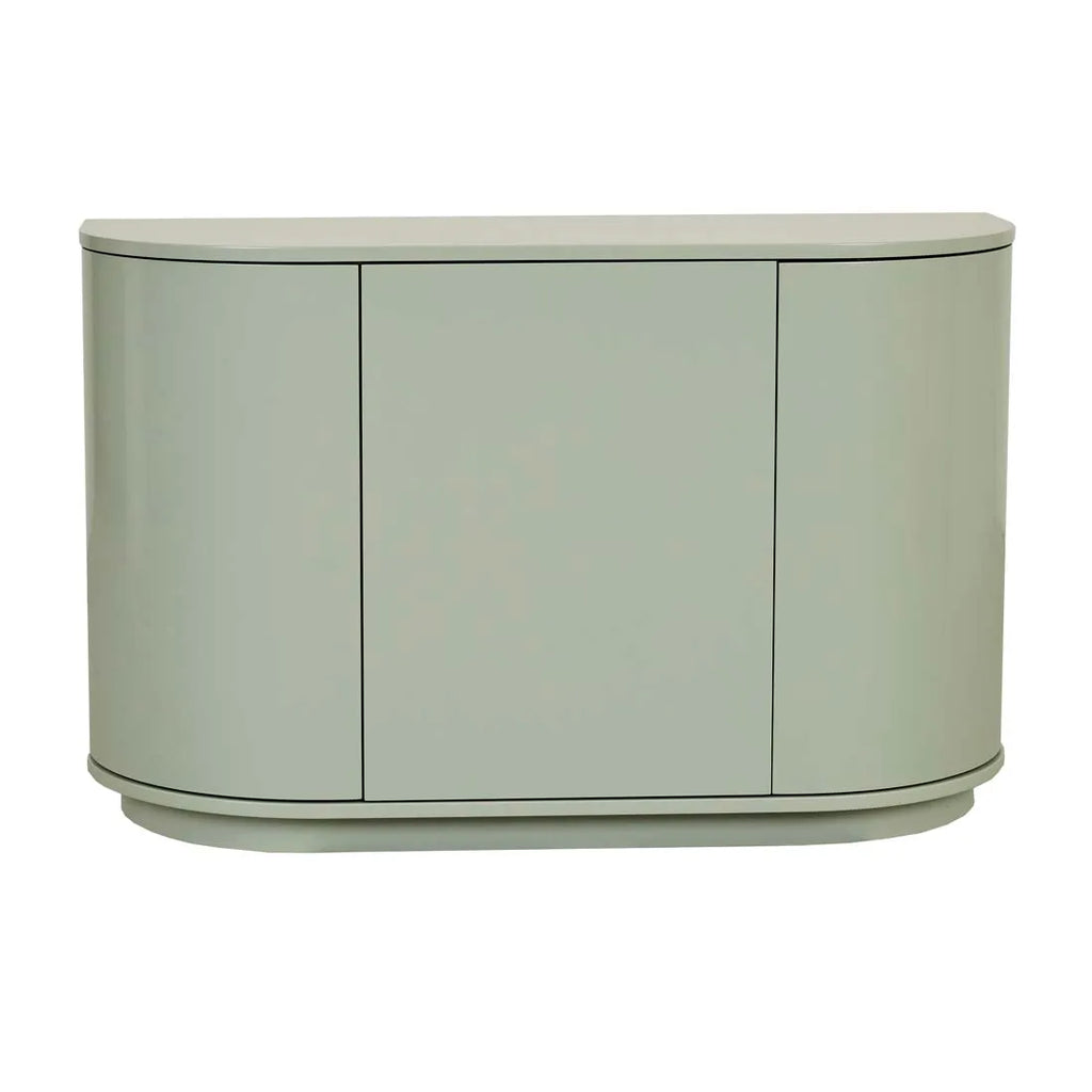 Oberon Crescent Storage Unit Gloss Sage