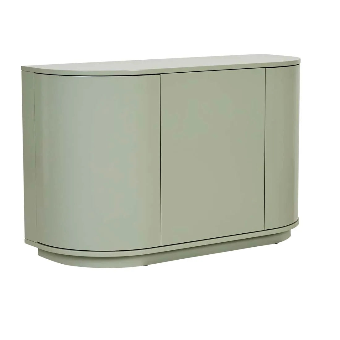 Oberon Crescent Storage Unit Gloss Sage