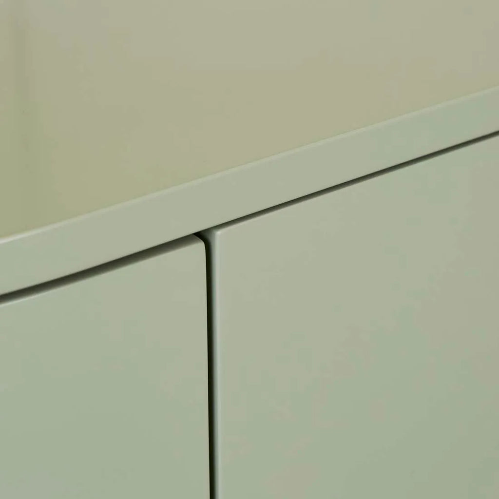 Oberon Crescent Storage Unit Gloss Sage