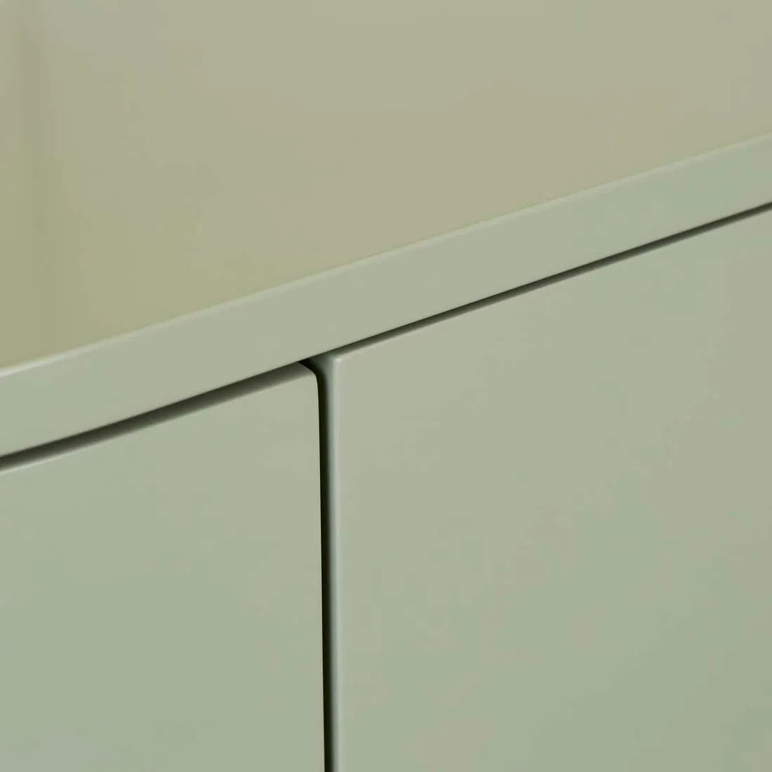 Oberon Crescent Storage Unit Gloss Sage