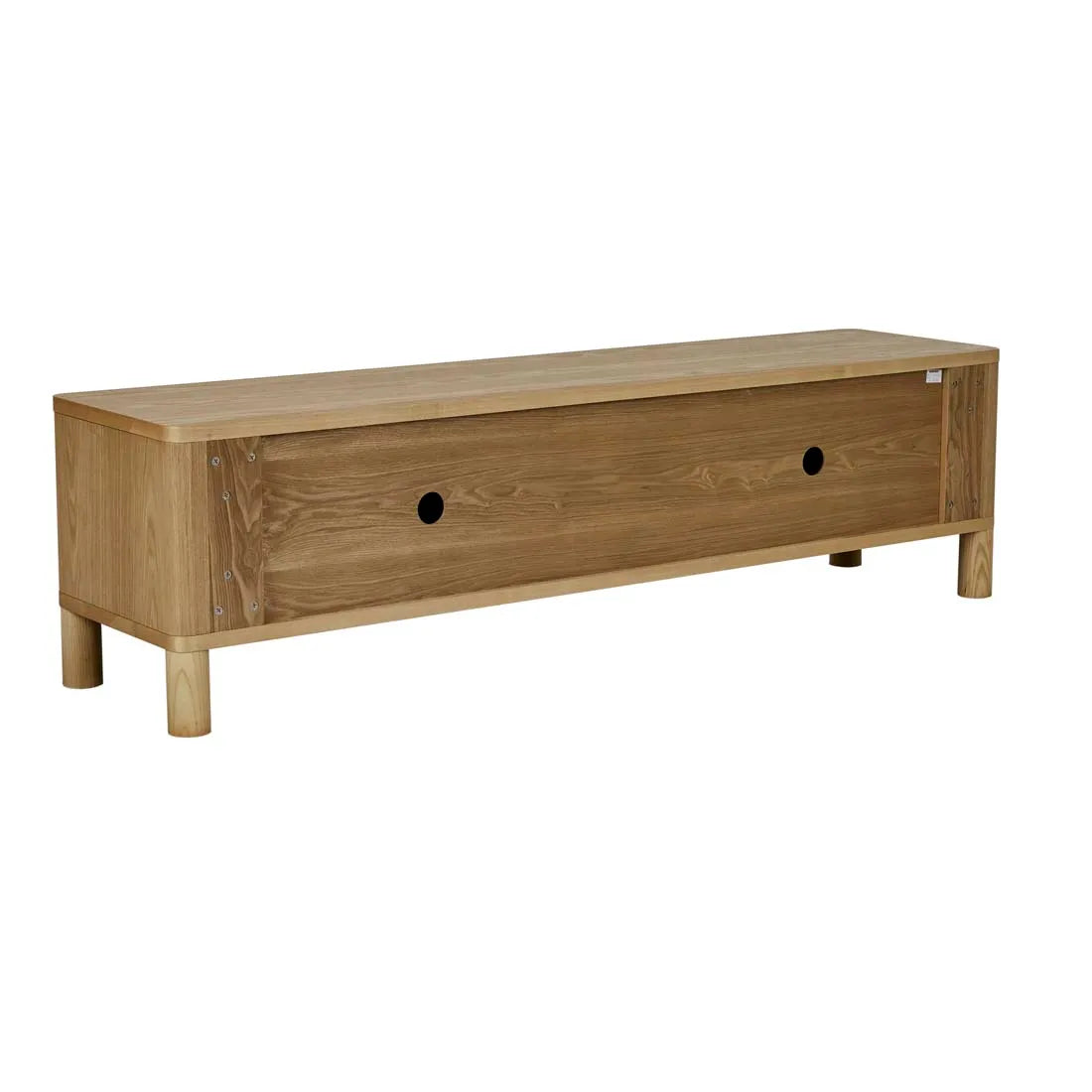 Oliver Fluted Entertainment Unit Natural