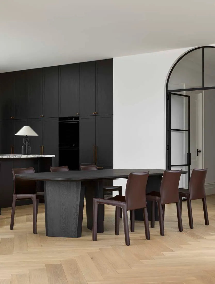 Carlo Dining Chair Burgundy