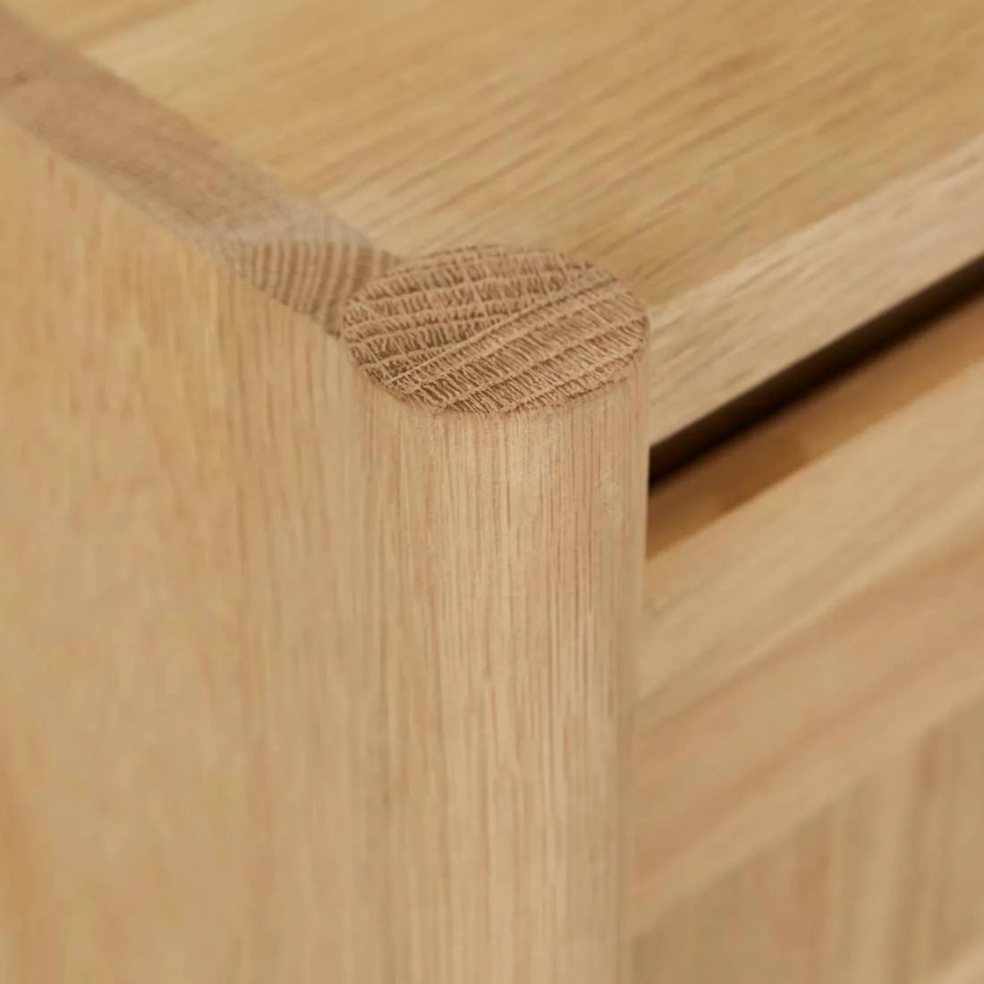 Oliver Fluted Desk Natural Ash